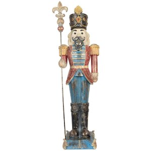 Decorazione Natale Nussknacker Clayre & Eef 31x23x99...