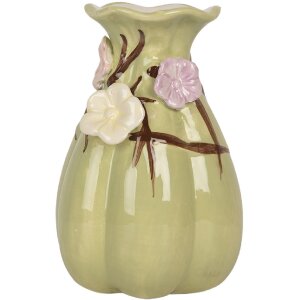 Vaso Clayre & Eef 6CE2316 Ø 10x14 cm Verde e Rosa