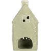 Portacandele decorativo Clayre & Eef 6CE2328 Casa 11x9x21 cm