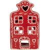 Portacandele decorativo Clayre & Eef 6CE2336 a forma di casetta 8x7x13 cm
