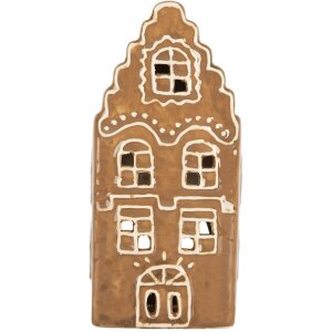 Portacandele Casa Clayre & Eef 8x7x16 cm