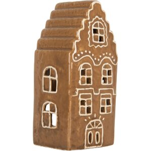 Portacandele Casa Clayre & Eef 8x7x16 cm