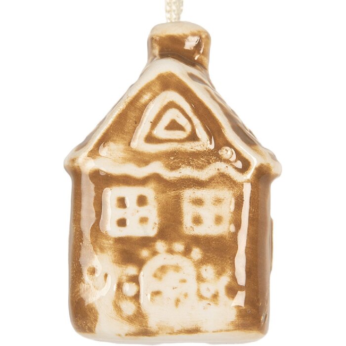 Anhänger decorativo casa Clayre & Eef 4x4x7 cm