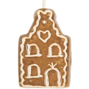 Decorazione a sospensione casa Clayre & Eef 4x4x6 cm...