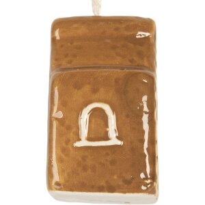 Decorazione a sospensione casa Clayre & Eef 4x4x6 cm...