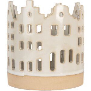 Portacandele a forma di case Clayre & Eef 6CE2346...