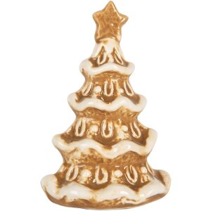 Decorazione Albero di Natale Clayre & Eef 6CE2347 6x5x9 cm