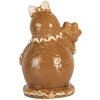 Clayre & Eef 6CE2354 Decorazione Pupazzo di Neve 9x7x13 cm