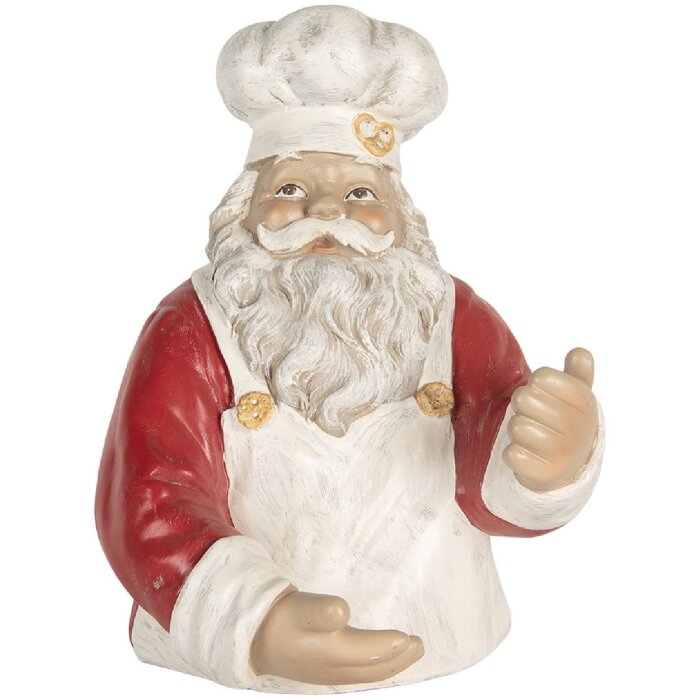 Portabottiglie Babbo Natale Clayre & Eef 6PR5750 25x25x35 cm