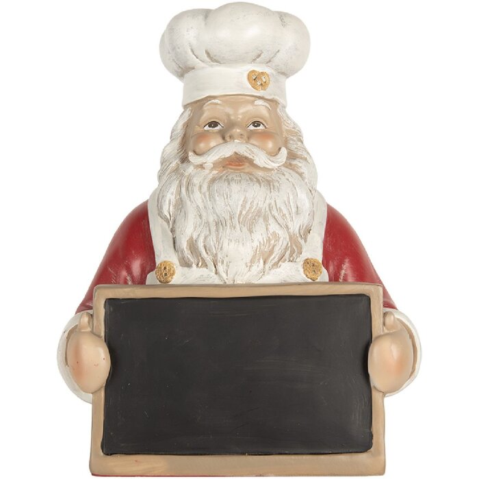 Clayre & Eef 6PR5751 Decorazione Babbo Natale 24x16x30 cm