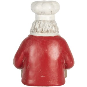 Clayre & Eef 6PR5751 Decorazione Babbo Natale 24x16x30 cm