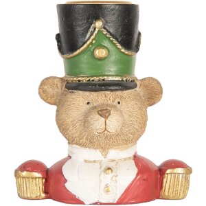 Portacandele Orso Clayre & Eef 6PR5752 9x6x10 cm...
