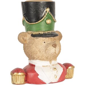 Portacandele Orso Clayre & Eef 6PR5752 9x6x10 cm...