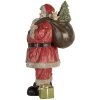 Clayre & Eef 6PR5754 Decorazione Babbo Natale 21x19x40 cm