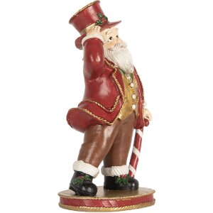 Clayre & Eef 6PR5755 Decorazione Babbo Natale 12x9x21 cm