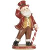 Clayre & Eef 6PR5755 Decorazione Babbo Natale 12x9x21 cm