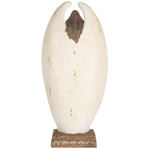 Clayre & Eef 6PR5757 Decorazione Angelo 19x10x40 cm Beige-Marrone