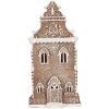 Clayre & Eef 6PR5806 Decorazione Casa con LED 17x15x35 cm Marrone-Bianco