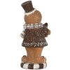 Clayre & Eef 6PR5812 Decorazione Omino di Pan di Zenzero 9x8x20 cm