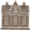 Clayre & Eef 6PR5814 Decorazione Casa con LED 26x10x25 cm Marrone Bianco