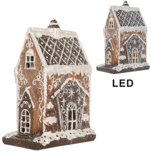 Decorazione Casa con LED Clayre & Eef 6PR5825 15x9x20 cm
