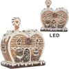 Clayre & Eef 6PR5826 Decorazione Casa con LED 18x10x19 cm