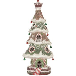 Clayre & Eef 6PR5828 Albero di Natale con LED...