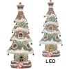 Clayre & Eef 6PR5828 Albero di Natale con LED 15x12x36 cm