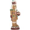 Clayre & Eef 6PR5829 Decorazione Schiaccianoci con LED 13x10x31 cm