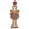 Clayre & Eef 6PR5831 Decorazione Schiaccianoci con LED 12x10x35 cm