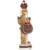 Clayre & Eef 6PR5831 Decorazione Schiaccianoci con LED 12x10x35 cm