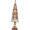 Clayre & Eef 6PR5836 Decorazione Albero di Natale Ø 9x31 cm