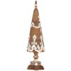 Clayre & Eef 6PR5836 Decorazione Albero di Natale Ø 9x31 cm