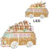 Clayre & Eef 6PR5837 Decorazione Bus con LED 31x12x23 cm