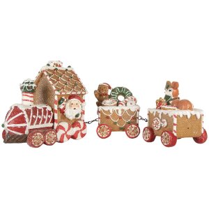 Clayre & Eef 6PR5839 Decorazione Treno 33x10x15 cm...