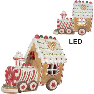 Locomotiva decorativa con LED Clayre & Eef 6PR5840...