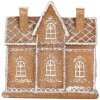Decorazione Casa con LED Clayre & Eef 6PR5841 21x8x20 cm Marrone/Bianco