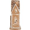 Decorazione Casa con LED Clayre & Eef 6PR5841 21x8x20 cm Marrone/Bianco