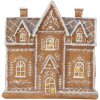 Decorazione Casa con LED Clayre & Eef 6PR5841 21x8x20 cm Marrone/Bianco