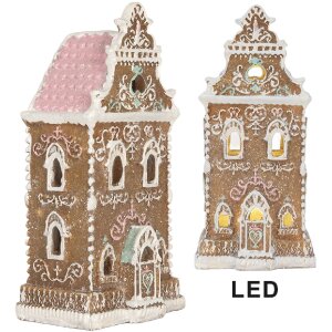 Clayre & Eef 6PR5842 Decorazione Casa con LED 9x7x18...