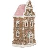 Clayre & Eef 6PR5842 Decorazione Casa con LED 9x7x18 cm Marrone-Rosa