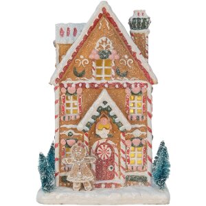 Decorazione casa con LED Clayre & Eef 17x12x25 cm