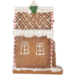 Casa decorativa con LED Clayre & Eef 6PR5846 15x9x20 cm