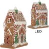 Casa decorativa con LED Clayre & Eef 6PR5846 15x9x20 cm