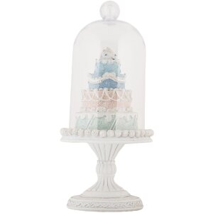 Campana di vetro con decorazione Clayre & Eef 6PR5847...