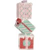 Decorazione di regali impilati Clayre & Eef 6PR5848 14x16x36 cm