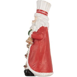 Clayre & Eef 6PR5849 Decorazione Babbo Natale 15x11x25 cm