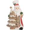 Clayre & Eef 6PR5849 Decorazione Babbo Natale 15x11x25 cm