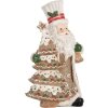 Clayre & Eef 6PR5849 Decorazione Babbo Natale 15x11x25 cm