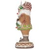 Clayre & Eef 6PR5853 Decorazione Babbo Natale con LED 15x13x32 cm